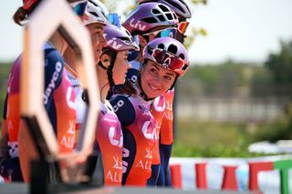 Letizia Paternoster (Team Liv AlUla Jayco) started the 2024 season at the UAE Tour